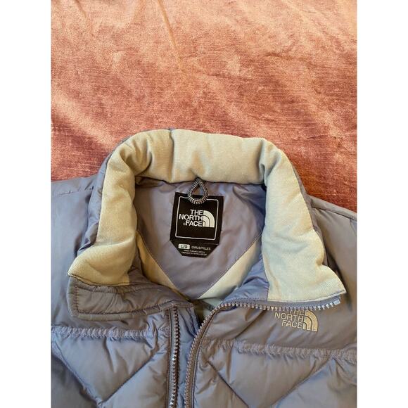 The North Face Aconcagua Goose Down Quilted Puffer Jacket Insulated Girls L 14 - Picture 4 of 10